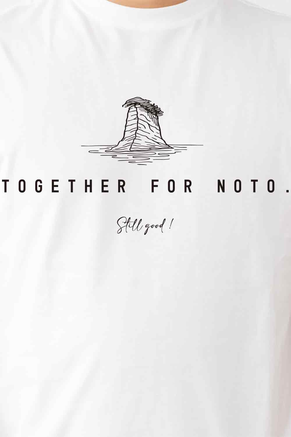 【Still good!】 Together for Noto Tee/cotton 100%/size:S-XXL