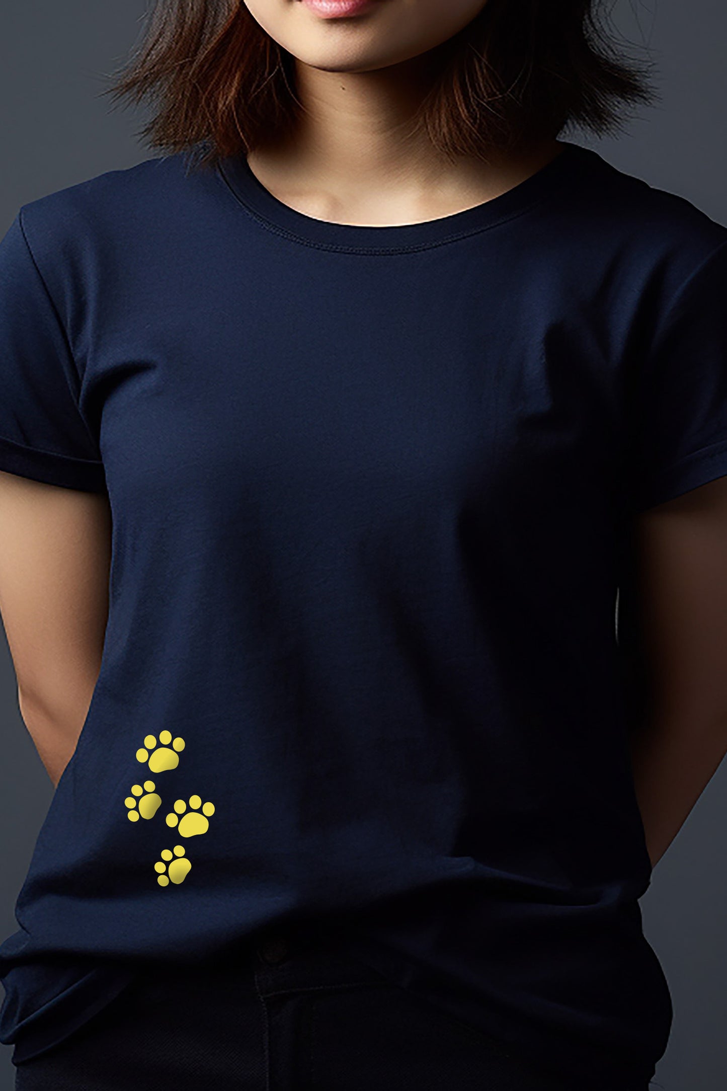 【PORCHESTRA】PowPalsお揃いコーデに一枚!/親子Tシャツ - Family Tee/cotton 100%/size:XS-XXL