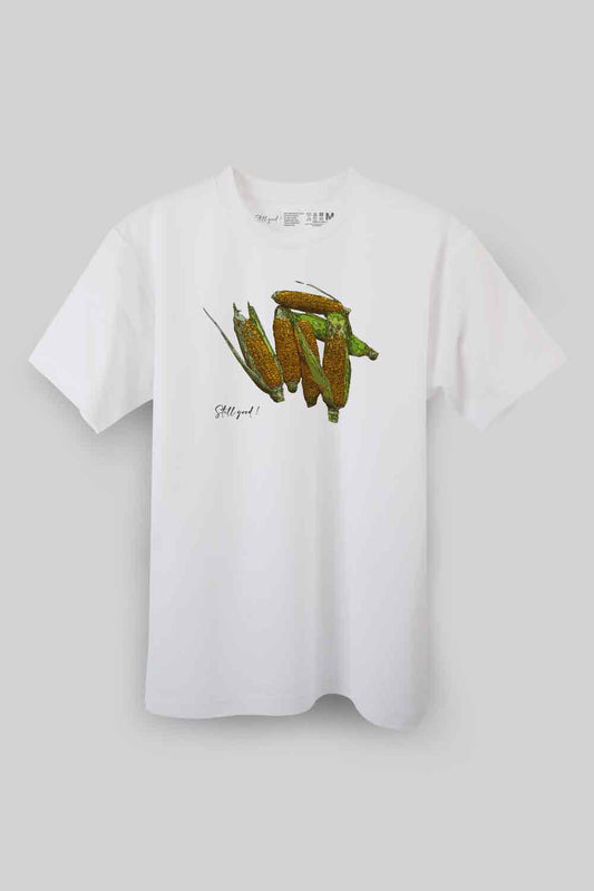 Still good【!】夏の風物詩！/バラエティ豊かなとうもろこしTシャツ -Corn Variety Tee/cotton 100%/size:S-XXL