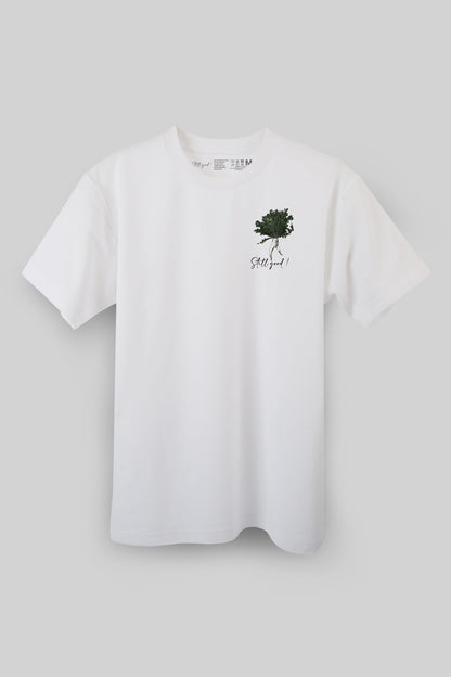 ワンポイント大根「規格外大根レーサーTシャツ -Radish Racer Tee」