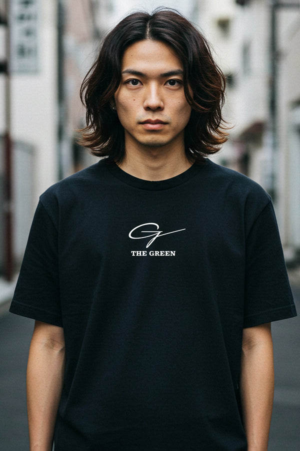 【THE GREEN】万能Tee登場！/GロゴTシャツ - G Logo Big Tee /cotton 100%/size:S-XL