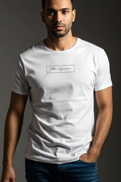 【THE GREEN】シンプルが最高！/ ワンポイント・ロゴTシャツ - One Point Logo Tee /cotton 100%/size:XS-XXL