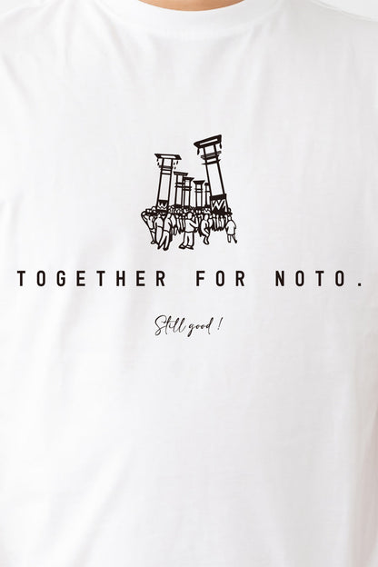 【Still good!】 Together for Noto Tee kiriko ver. /cotton 100%/size:S-XXL