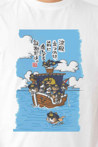 【Still good!】×【ヤポンスキーこばやし画伯】GO FORWARD Tee /cotton 100%/size:S-XXL