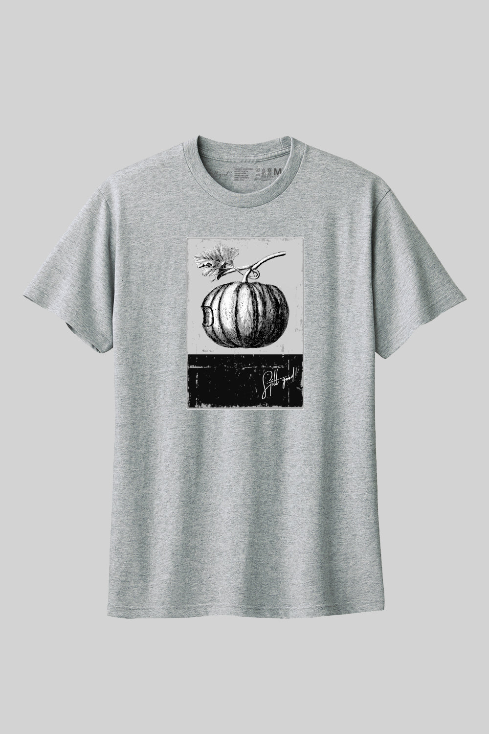 【Still good!】アートな規格外カボチャTシャツ - Artistic Pumpkin Tee/cotton 100%/size:S-XXL