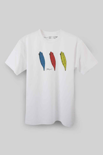 【Still good!】カラフルでポップな！/オクラマジックTシャツ -Okra Magic Tee/cotton 100%/size:S-XXL