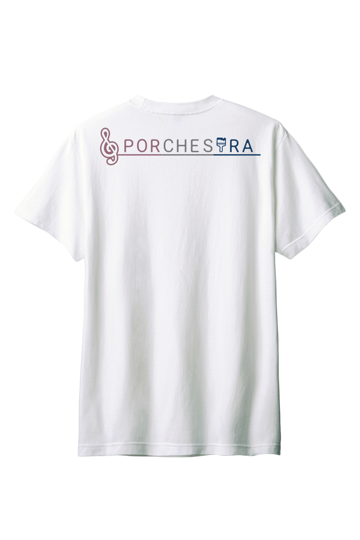 【PORCHESTRA】リラックスして過ごせる１枚！/音楽を愛する大人のためのTシャツ -Musical Tee/cotton 100%/size:XS-XXL